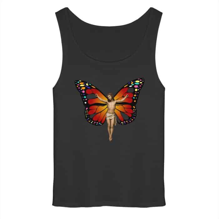 Jesus Butterfly 10 - Relaxed Tank Top – Bild 1
