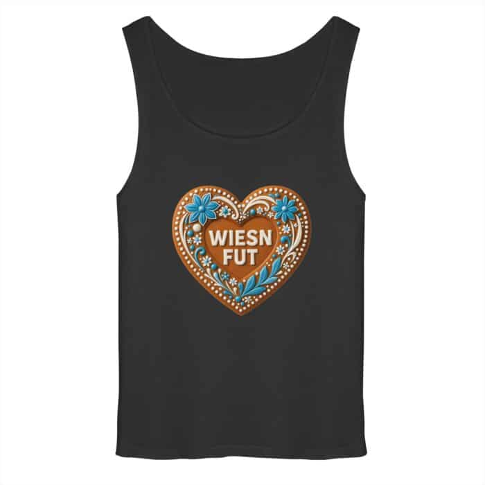 Lebkuchenherz Wiesn Fut - Relaxed Tank Top – Bild 1