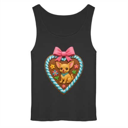Lebkuchenherz Chihuahua - Relaxed Tank Top