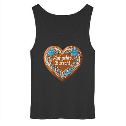 Lebkuchenherz Burschi - Relaxed Tank Top