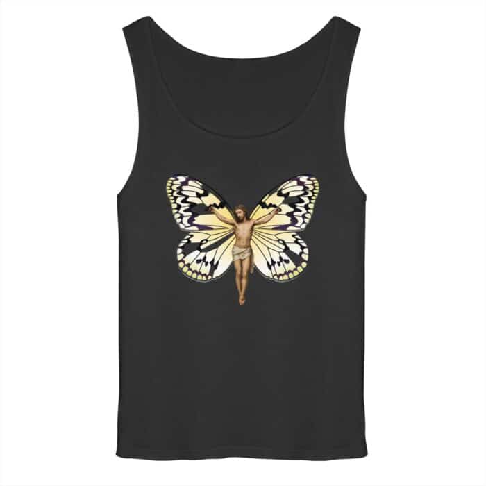 Jesus Butterfly 6 - Relaxed Tank Top – Bild 1