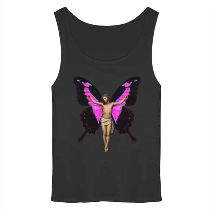 Jesus Butterfly 5 - Relaxed Tank Top – Bild 1