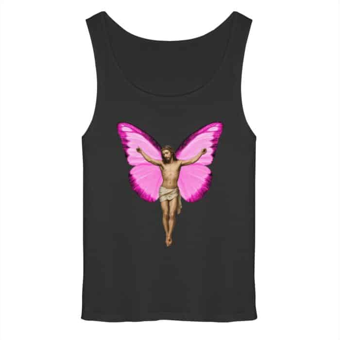 Jesus Butterfly 3 - Relaxed Tank Top – Bild 1