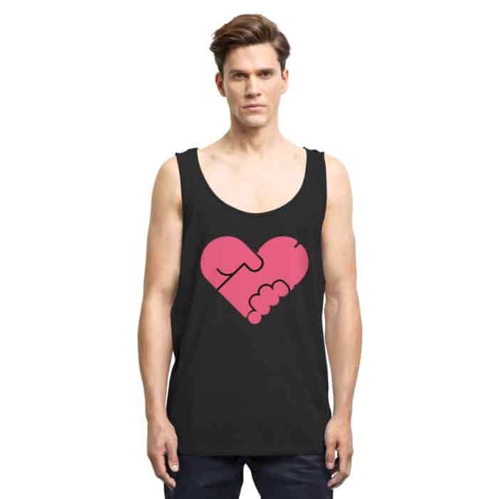 Pens heart - Relaxed Tank Top – Bild 2