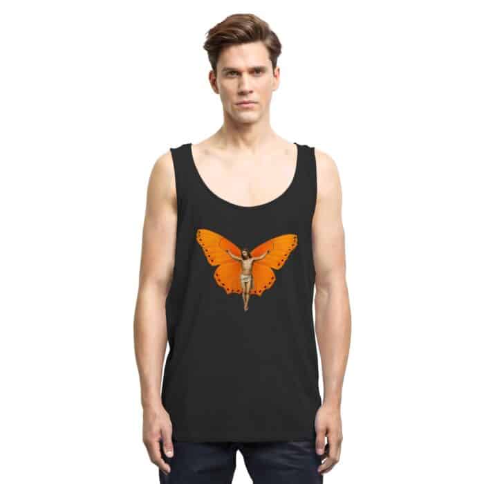 Jesus Butterfly 9 - Relaxed Tank Top – Bild 2