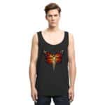 Jesus Butterfly 10 - Relaxed Tank Top – Bild 2