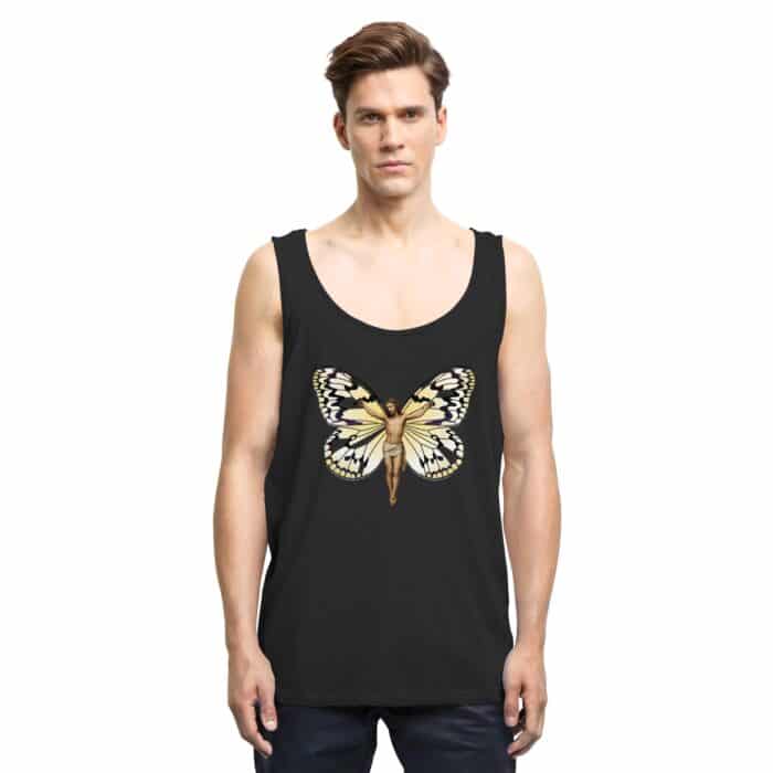 Jesus Butterfly 6 - Relaxed Tank Top – Bild 2