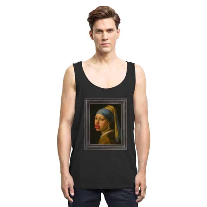 Das Mädchen mit dem Ohrring - Relaxed Tank Top – Bild 2