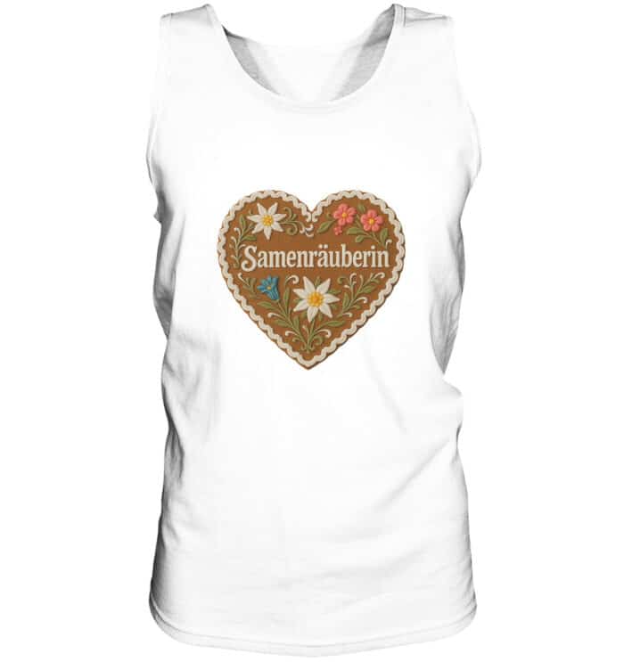 Herz Samenräuberin - Relaxed Tank Top – Bild 3