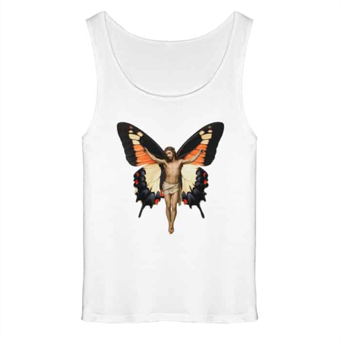 Jesus Butterfly 7 - Relaxed Tank Top – Bild 5