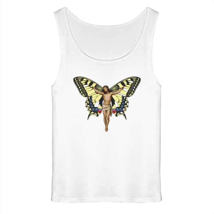 Jesus Butterfly 8 - Relaxed Tank Top – Bild 5