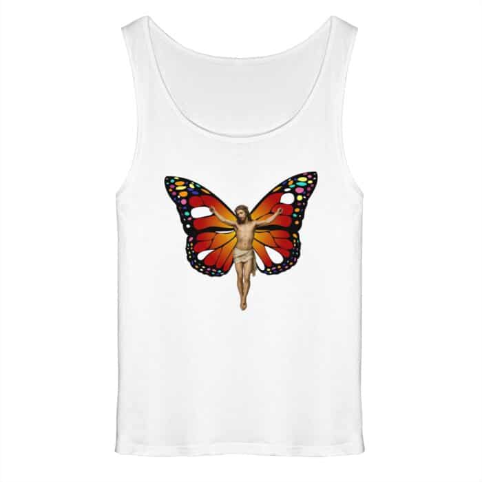 Jesus Butterfly 10 - Relaxed Tank Top – Bild 5
