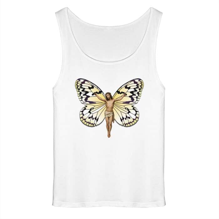 Jesus Butterfly 6 - Relaxed Tank Top – Bild 5