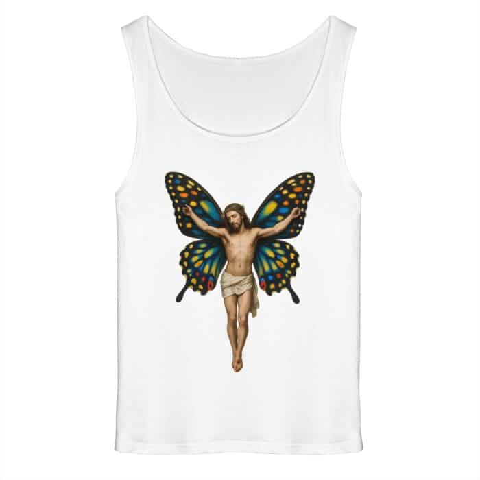 Jesus Butterfly 1 - Relaxed Tank Top – Bild 5