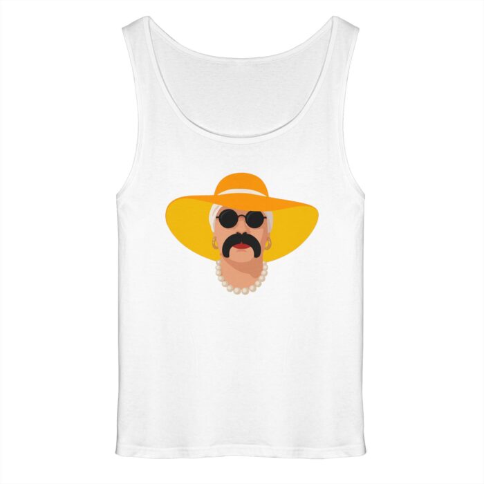 Lenny orange full - Relaxed Tank Top – Bild 5