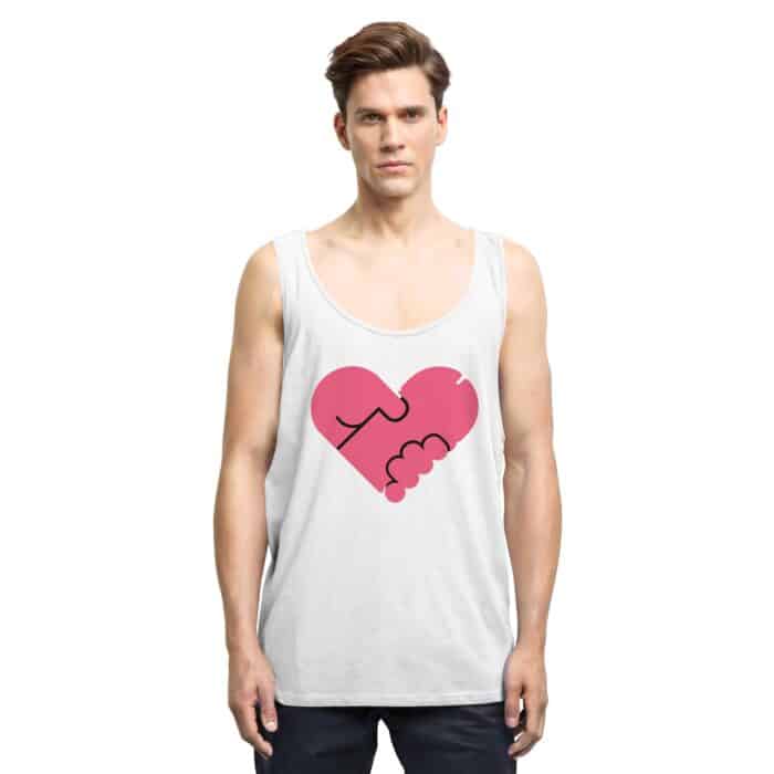 Pens heart - Relaxed Tank Top – Bild 6