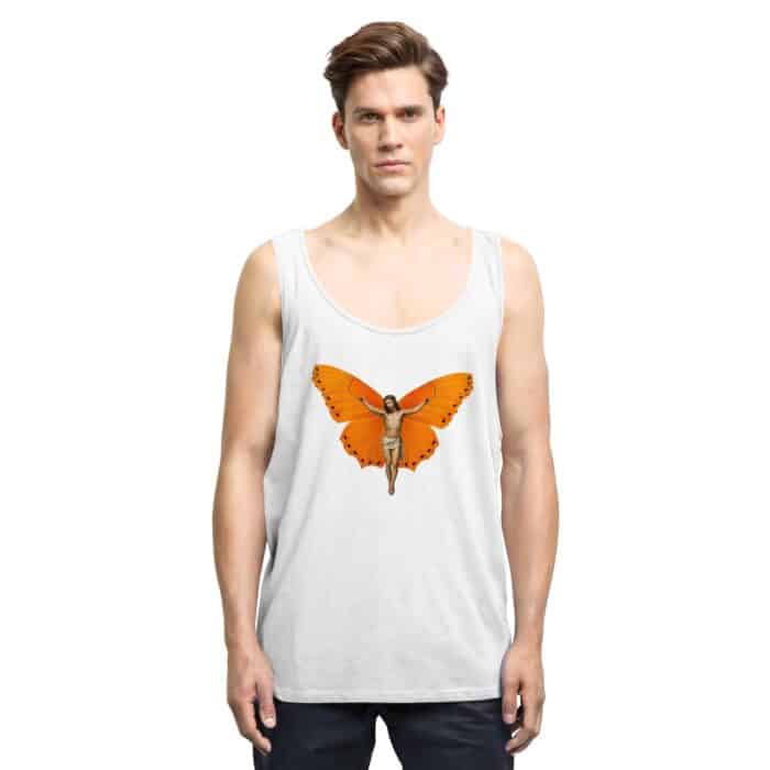 Jesus Butterfly 9 - Relaxed Tank Top – Bild 6