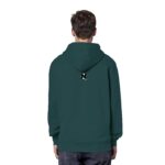 Schlampe Schwarz - Organic Hoodie – Bild 8