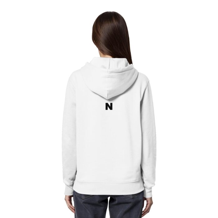 Hirsch Black - Organic Hoodie – Bild 15