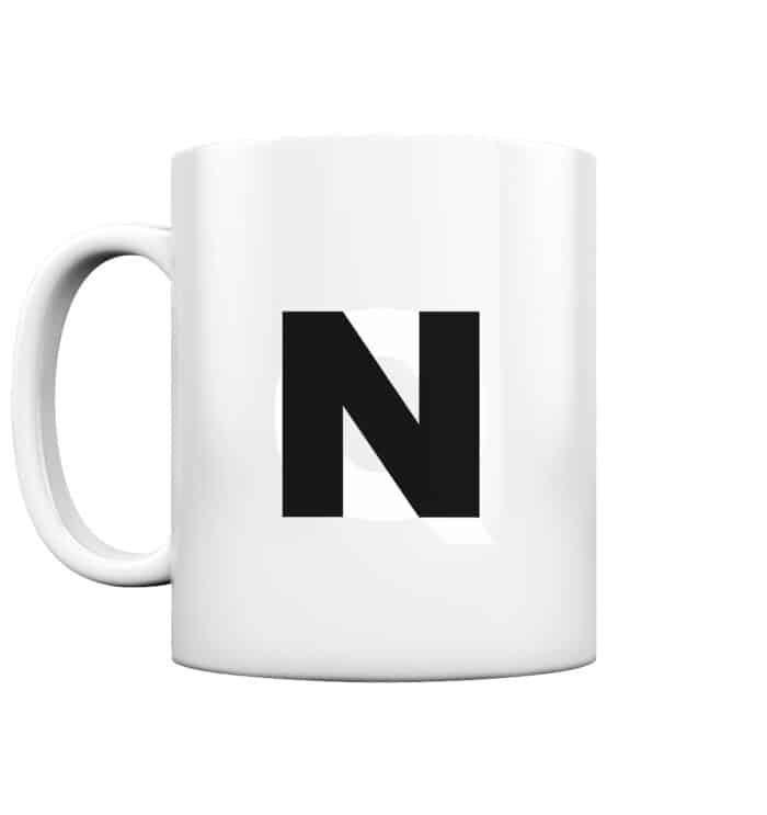 Aubergine X-Mas - Tasse glossy – Bild 2
