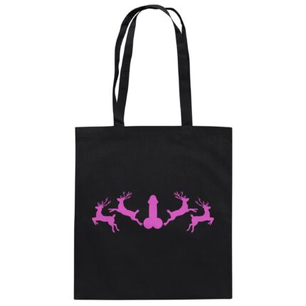 Hirsch Muster 2 Pink - Organic Cotton Bag