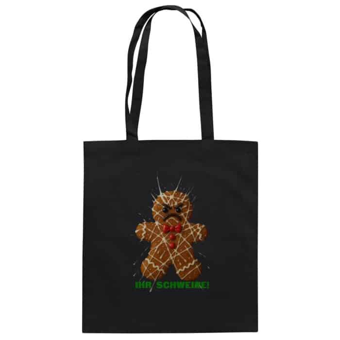 Lebkuchenmann - Organic Cotton Bag – Bild 1