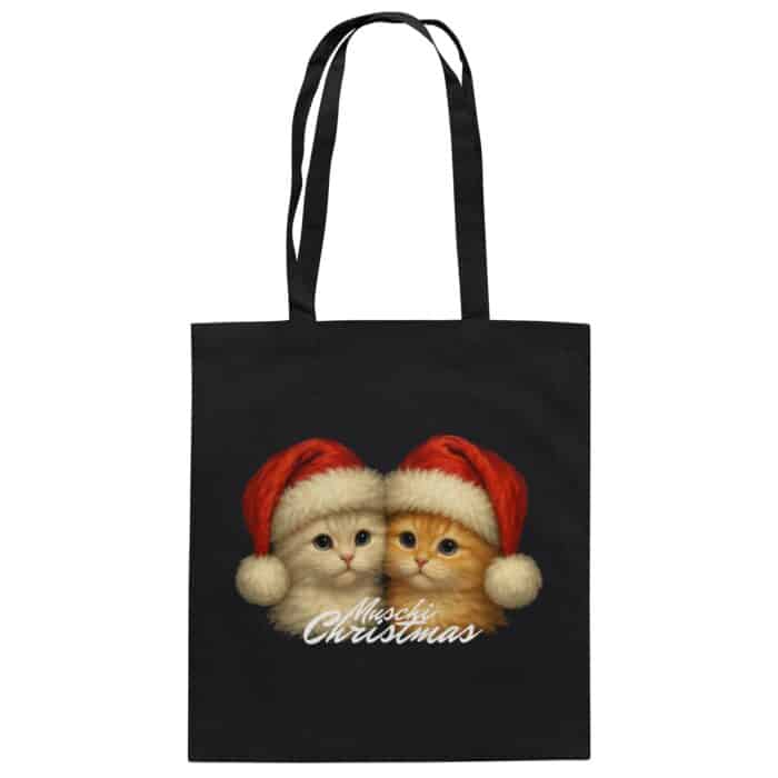 Muschi Christmas - Organic Cotton Bag – Bild 1