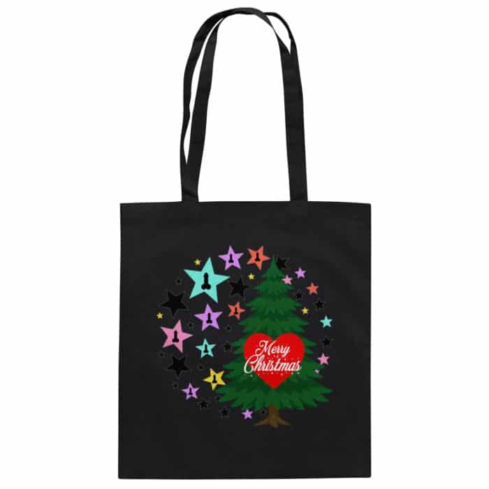 Merry Christmas - Organic Cotton Bag – Bild 1