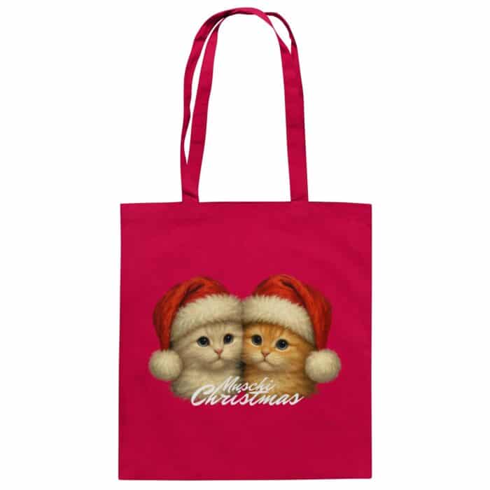 Muschi Christmas - Organic Cotton Bag – Bild 3