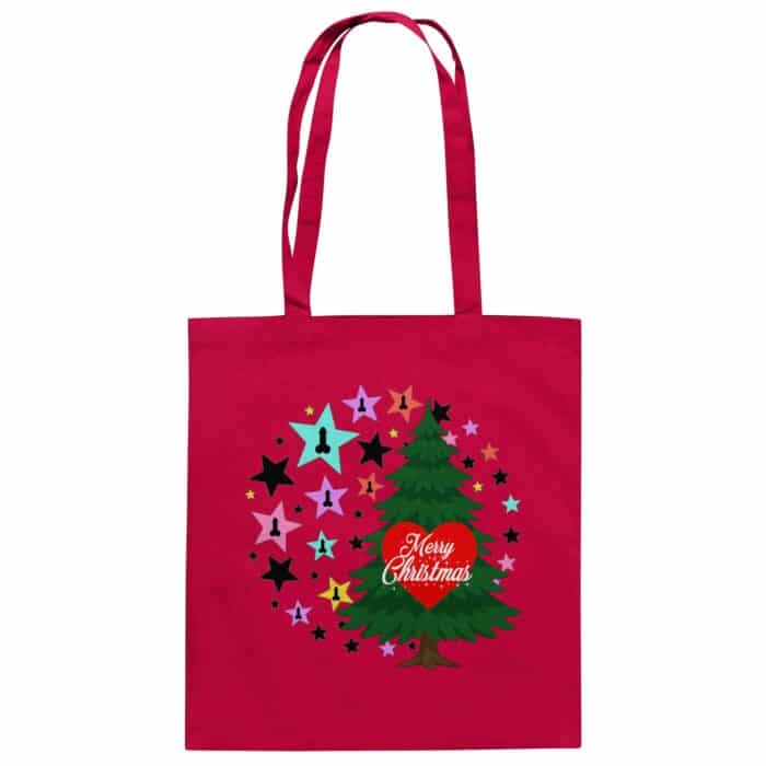 Merry Christmas - Organic Cotton Bag – Bild 3