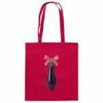 Aubergine X-Mas - Organic Cotton Bag – Bild 3