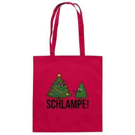 Schlampe Schwarz - Organic Cotton Bag