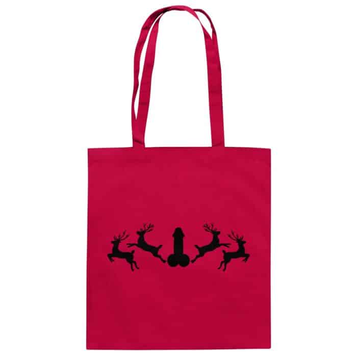Hirsch Muster  - Organic Cotton Bag – Bild 1