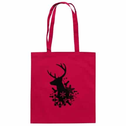 Hirsch Black - Organic Cotton Bag