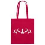 Hirsch Muster 2 - Organic Cotton Bag – Bild 3