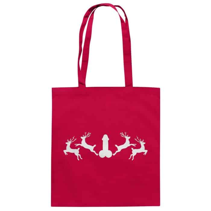 Hirsch Muster 2 - Organic Cotton Bag – Bild 3