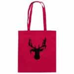 Hirsch Black 3 - Organic Cotton Bag