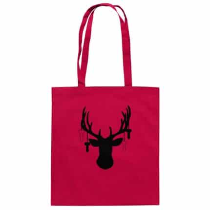 Hirsch Black 3 - Organic Cotton Bag