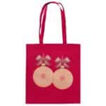 X-Mas Titten - Organic Cotton Bag – Bild 3