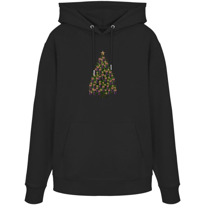 Auberginen Baum - Organic Hoodie – Bild 1
