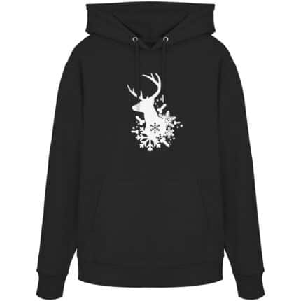 Hirsch Weiß - Organic Hoodie