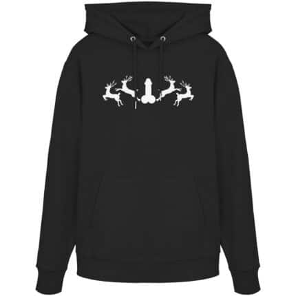 Hirsch Muster 2 - Organic Hoodie