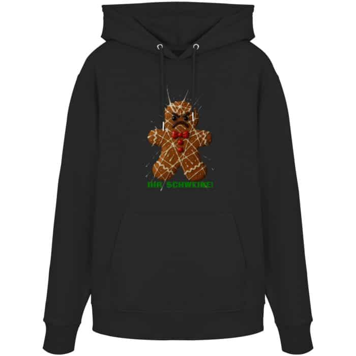 Lebkuchenmann - Organic Hoodie – Bild 1