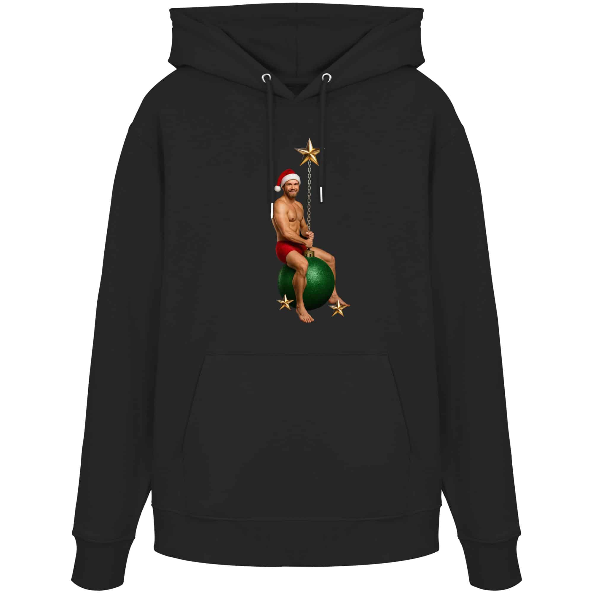front-organic-hoodie-black-370-2000x-24.jpg Wrecking Christmas 2 - Organic Hoodie – Bild 1