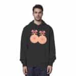 X-Mas Titten - Organic Hoodie – Bild 2