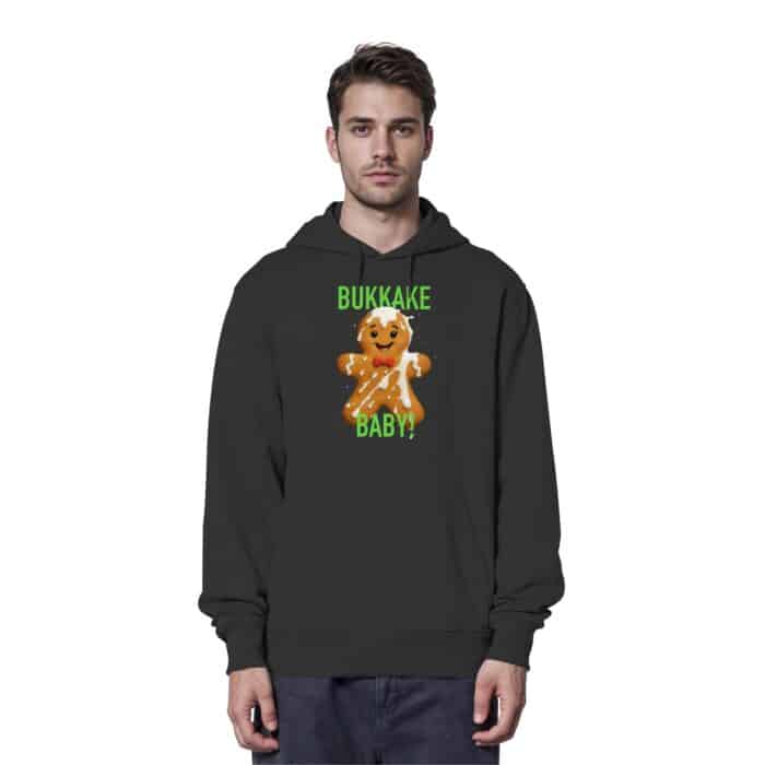 Lebkuchenfrau - Organic Hoodie – Bild 2