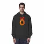Papaya X-Mas  - Organic Hoodie – Bild 2