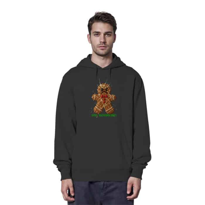 Lebkuchenmann - Organic Hoodie – Bild 2