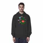 Merry Christmas - Organic Hoodie – Bild 2