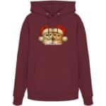Muschi Christmas - Organic Hoodie – Bild 5